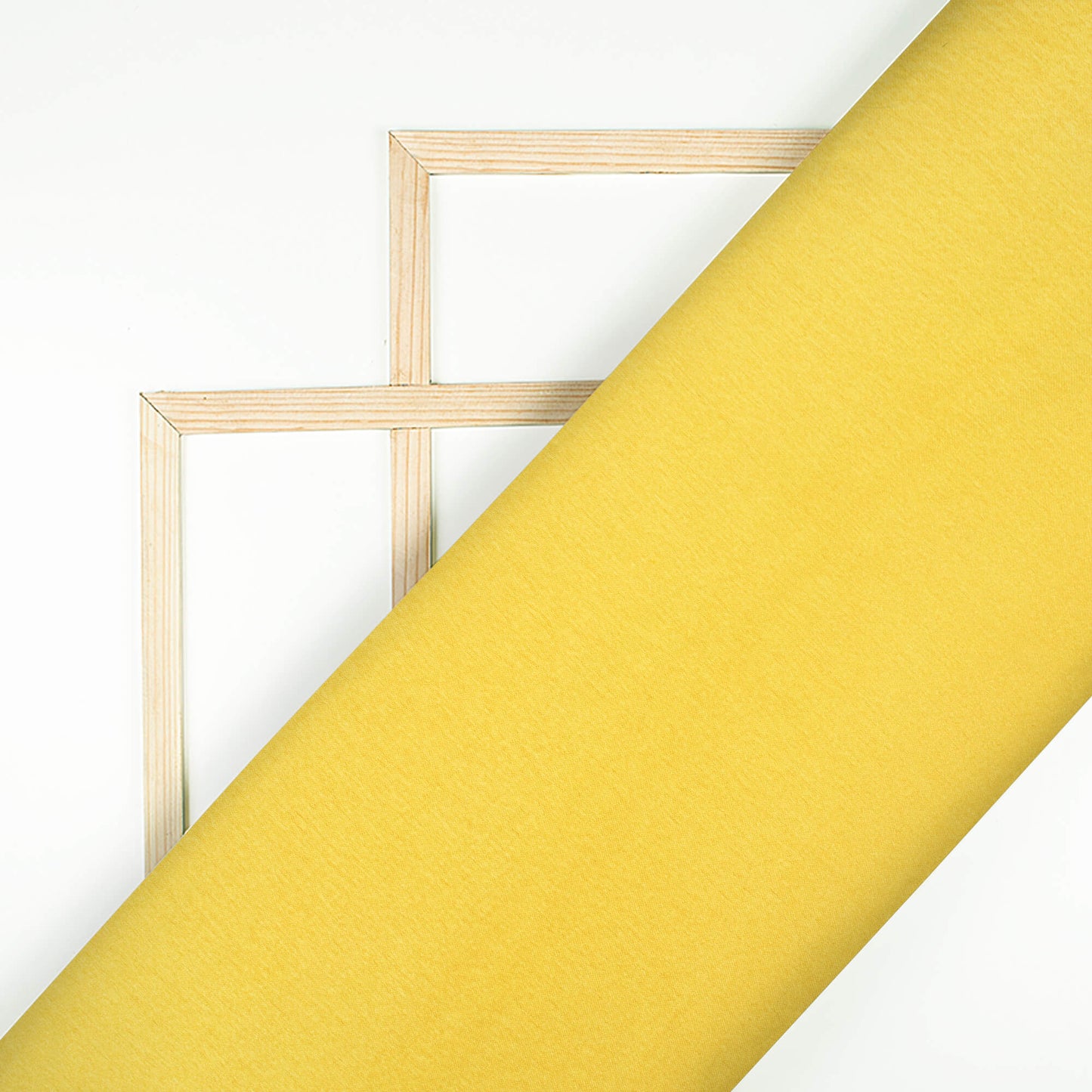 Butter Yellow Plain Japan Satin Fabric