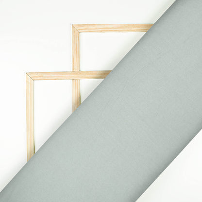 Dolphin Grey Plain Japan Satin Fabric