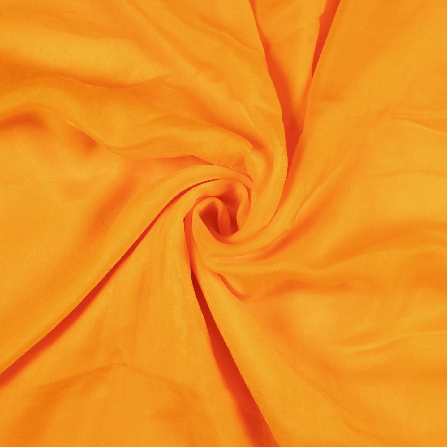 Fire Yellow Plain Viscose Paper Silk Fabric