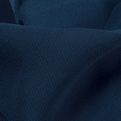 Navy Blue Plain Georgette Fabric