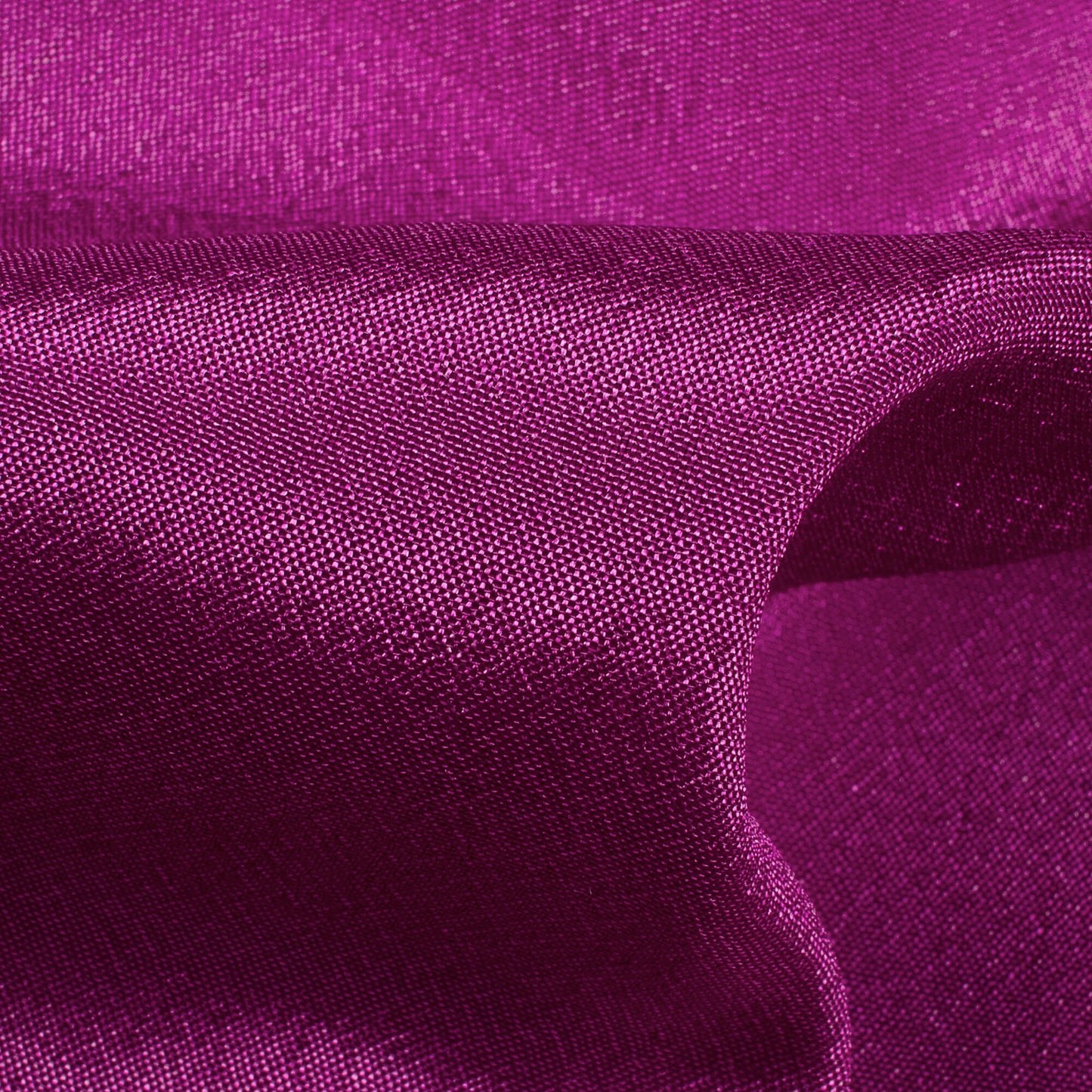 Wine Purple Plain Crepe Silk Fabric