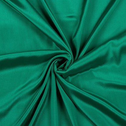 Sacramento Green Plain Crepe Silk Fabric