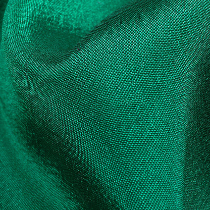 Sacramento Green Plain Crepe Silk Fabric