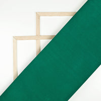 Sacramento Green Plain Crepe Silk Fabric