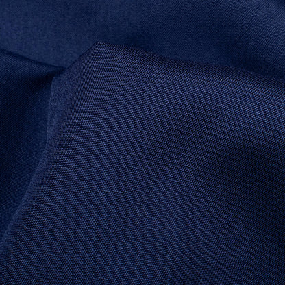 Navy Blue Plain Butter Crepe Fabric