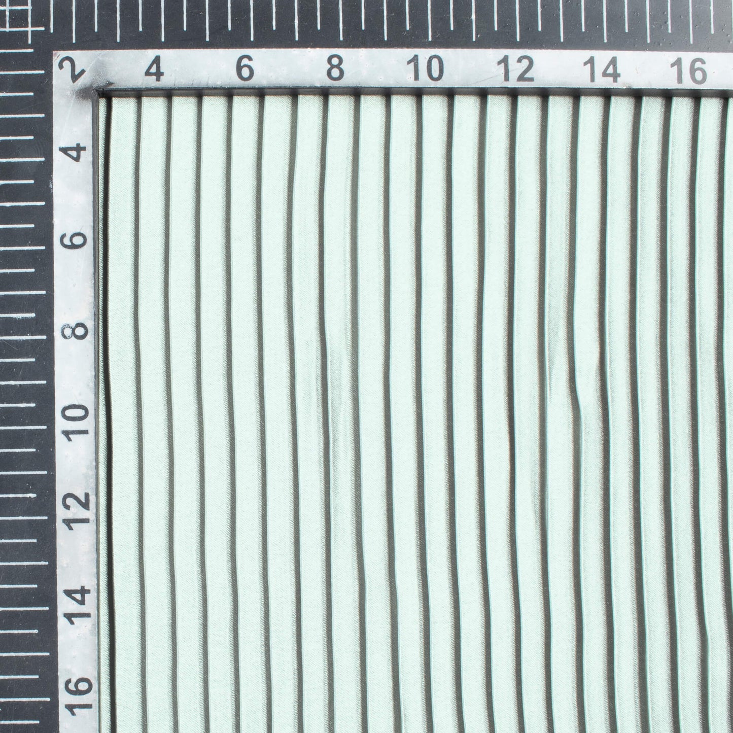 Dolphin Grey Plain Japan Satin Pleated Fabric