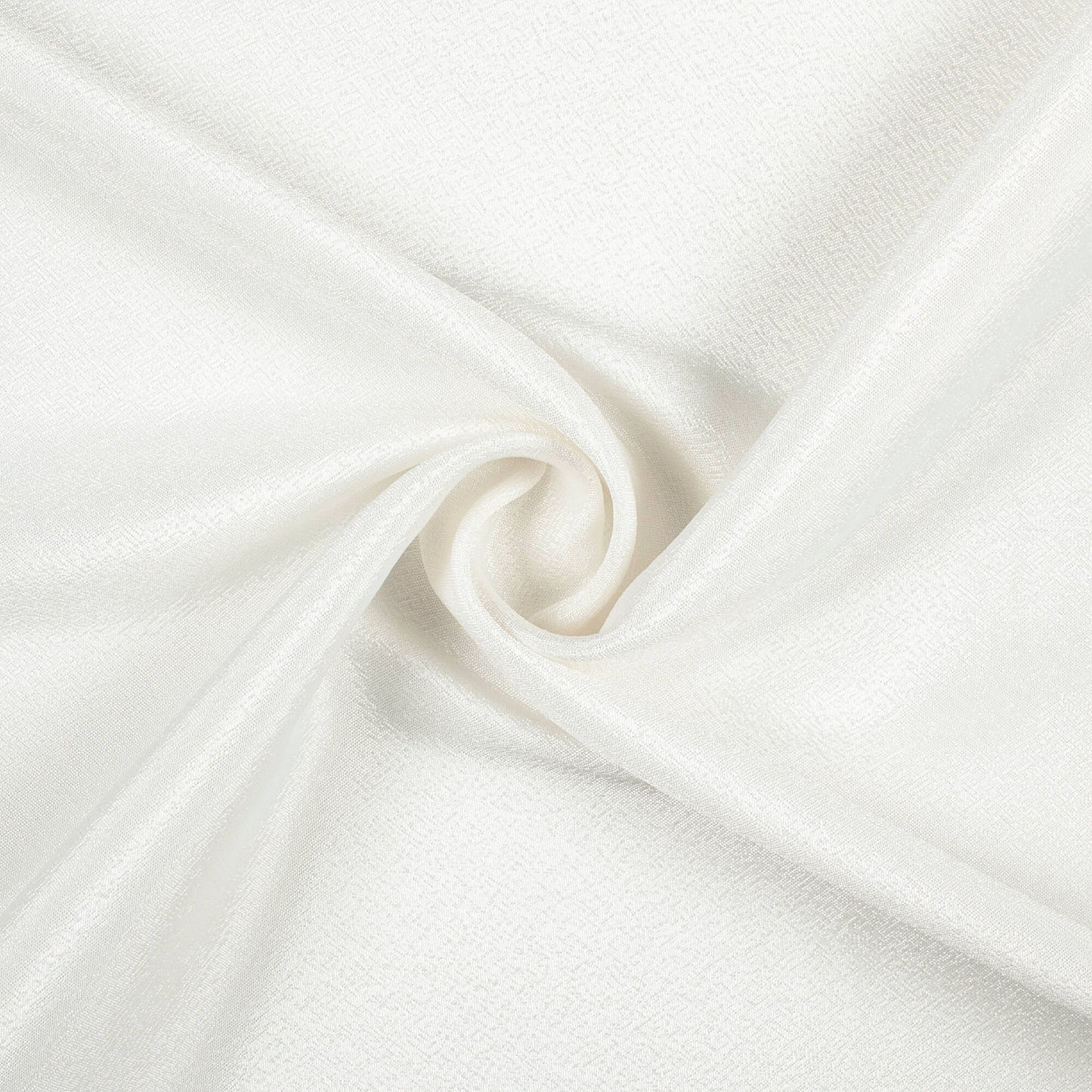 White Plain Crepe Silk Fabric