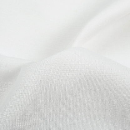 White Plain Poly Rayon Fabric