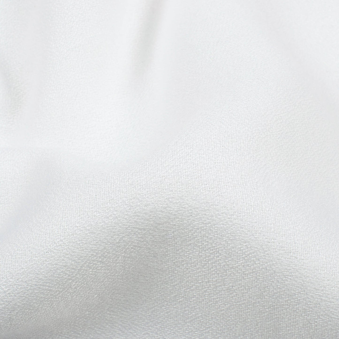 White Plain Moss Crepe Fabric
