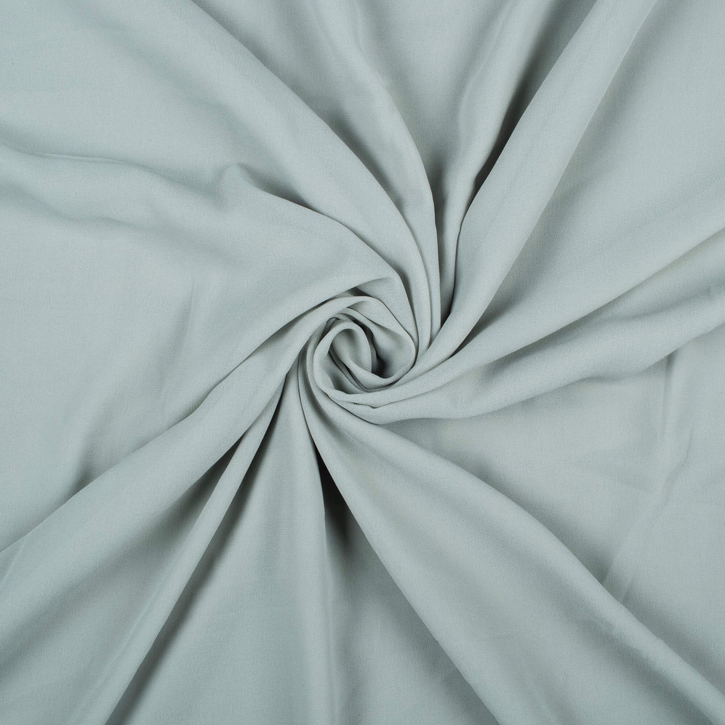 Lava Grey Plain Georgette Fabric