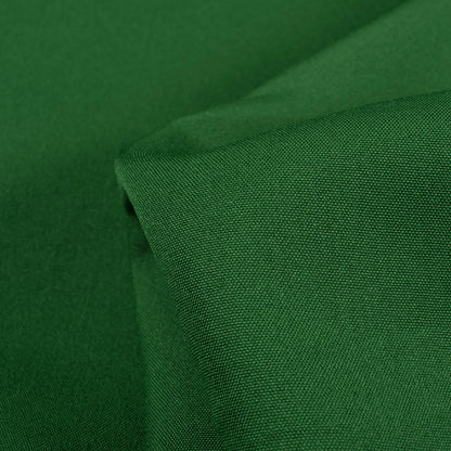 Bottel Green Plain Butter Crepe Fabric
