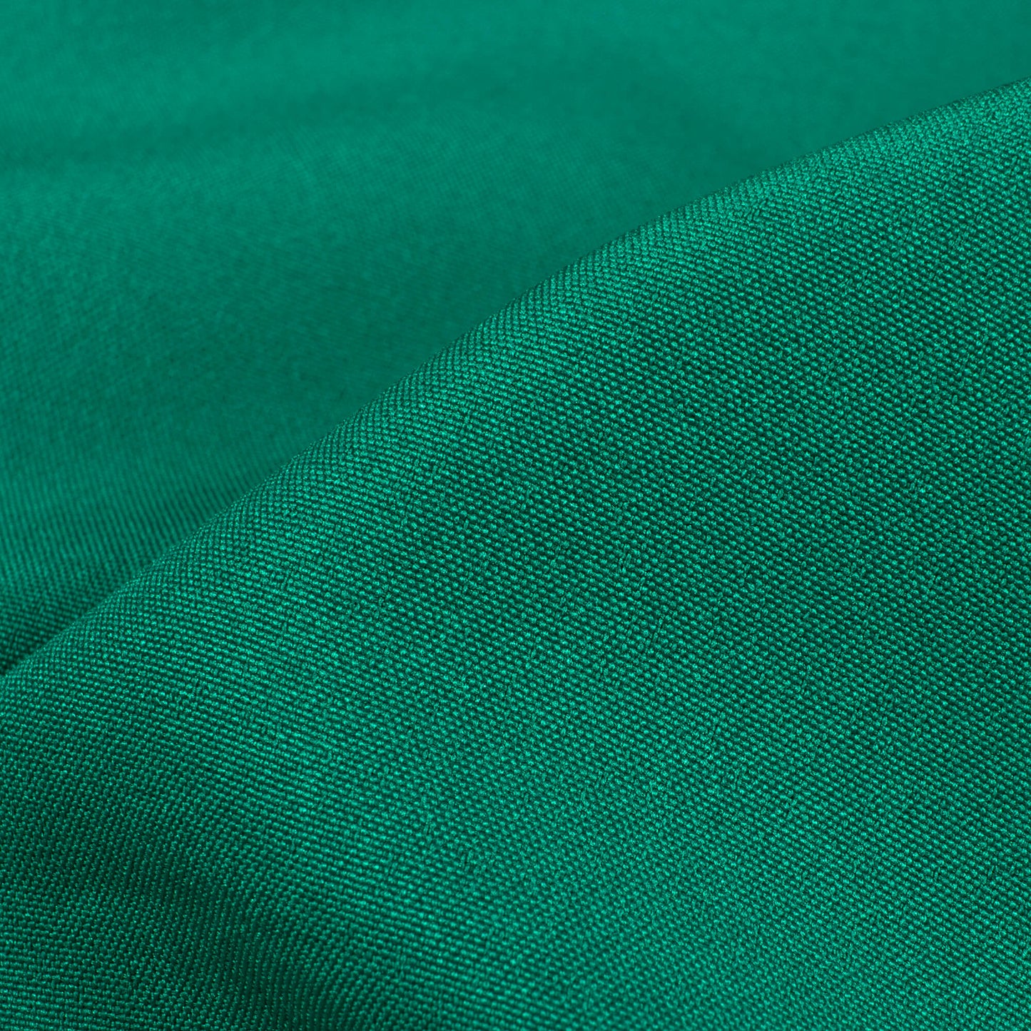 Aqua Green Plain Butter Crepe Fabric