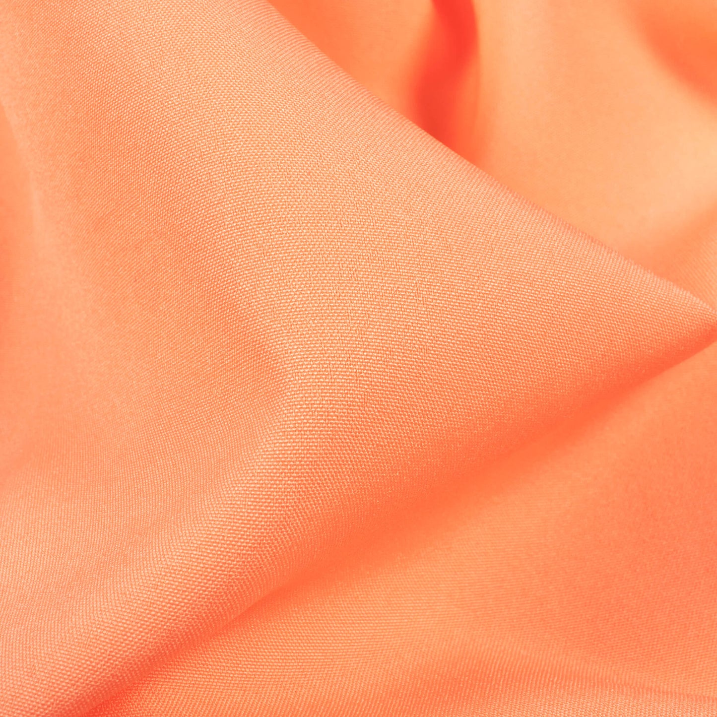 Salmon Orange Plain Butter Crepe Fabric