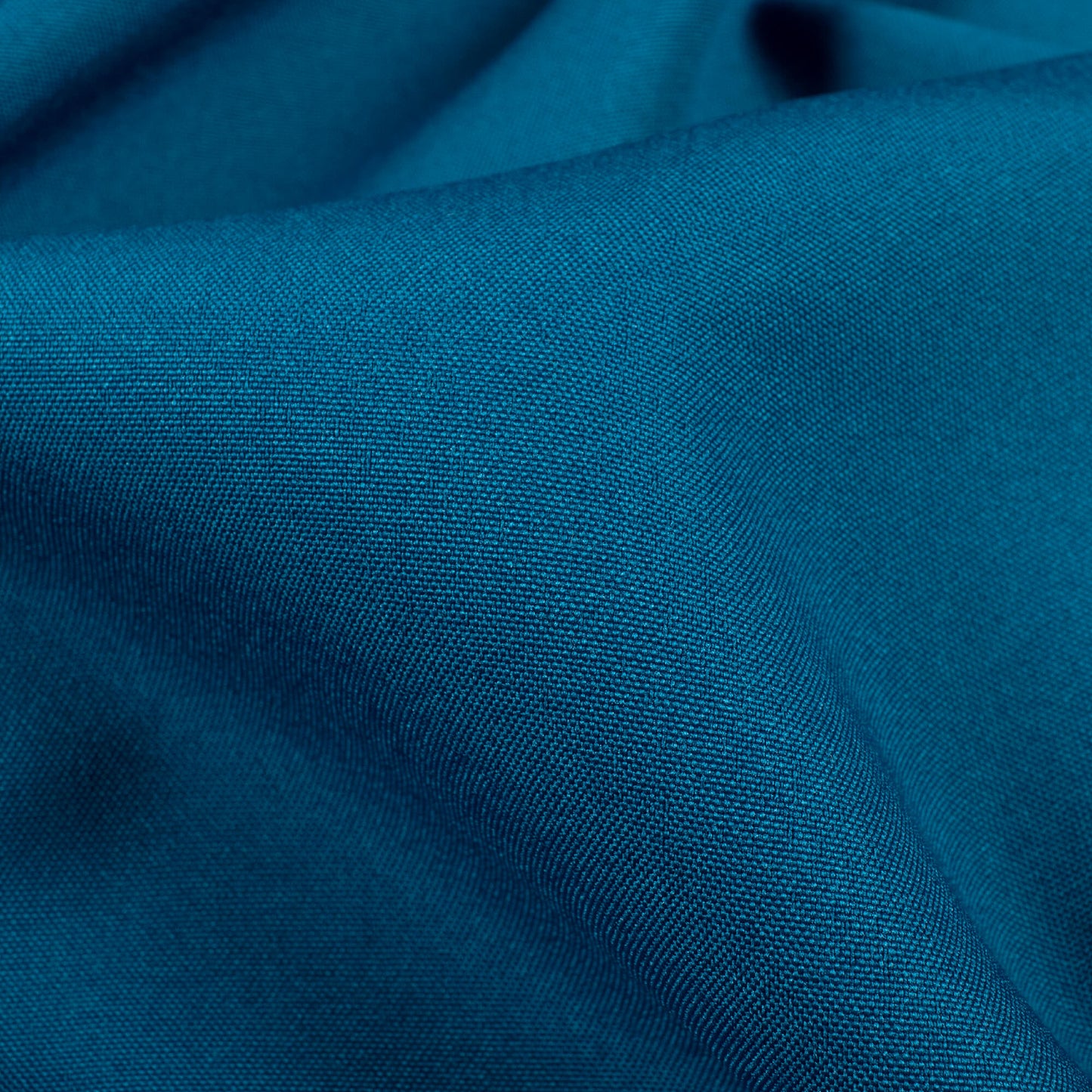 Aegean Blue Plain Lining Butter Crepe Fabric