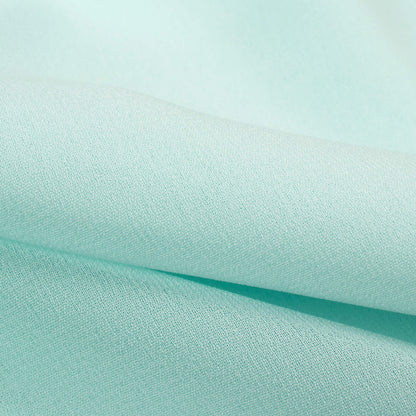 Pastel Blue Plain Georgette Fabric