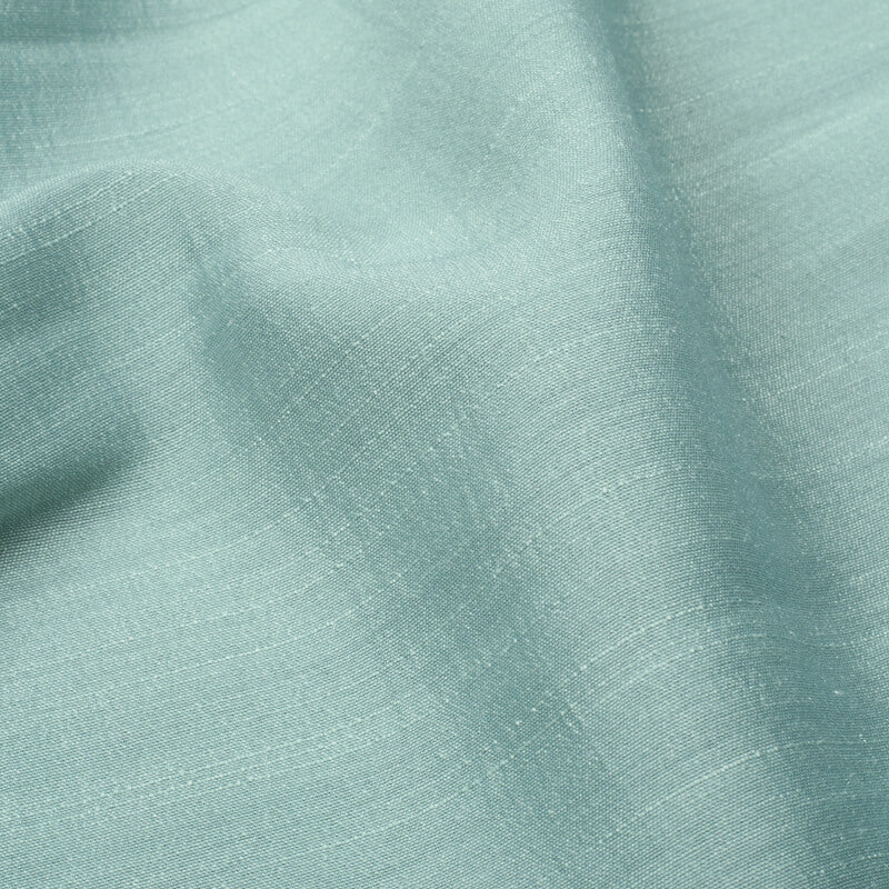 Powder Blue Moss Crepe Plain Fabric - Fabcurate