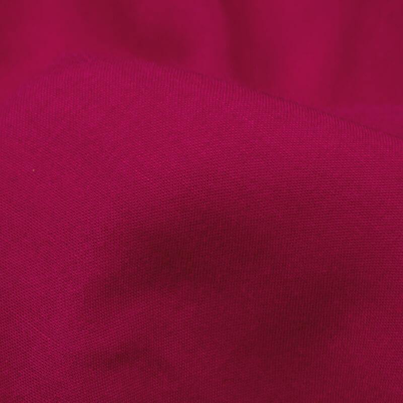 (Cut Piece 1.4 Mtr) Magenta Pink Plain Modal Rayon Fabric - Fabcurate