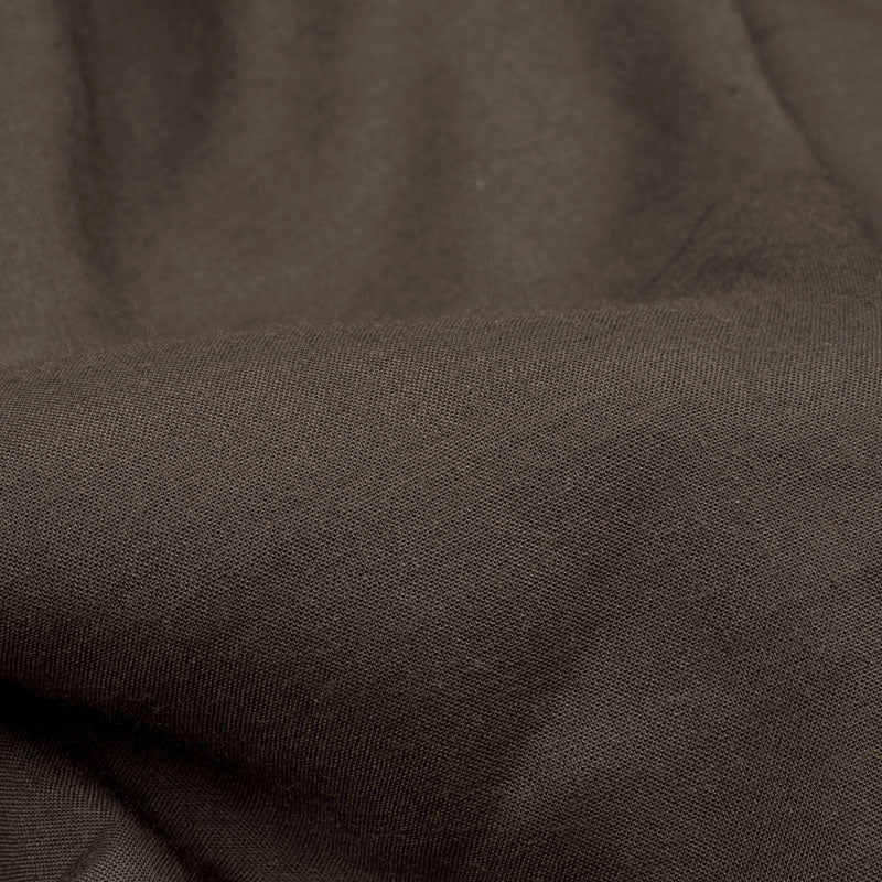 Iron Ore Gray Plain Modal Rayon Fabric - Fabcurate
