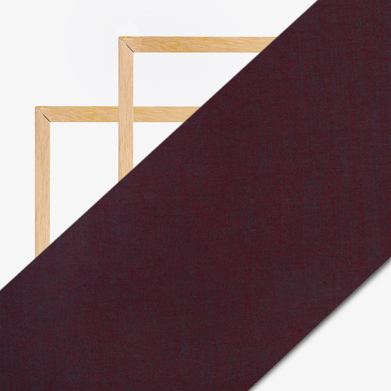 Maroon And Dark Grey Dual Tone Plain Rayon Fabric (Width 58 Inches) - Fabcurate