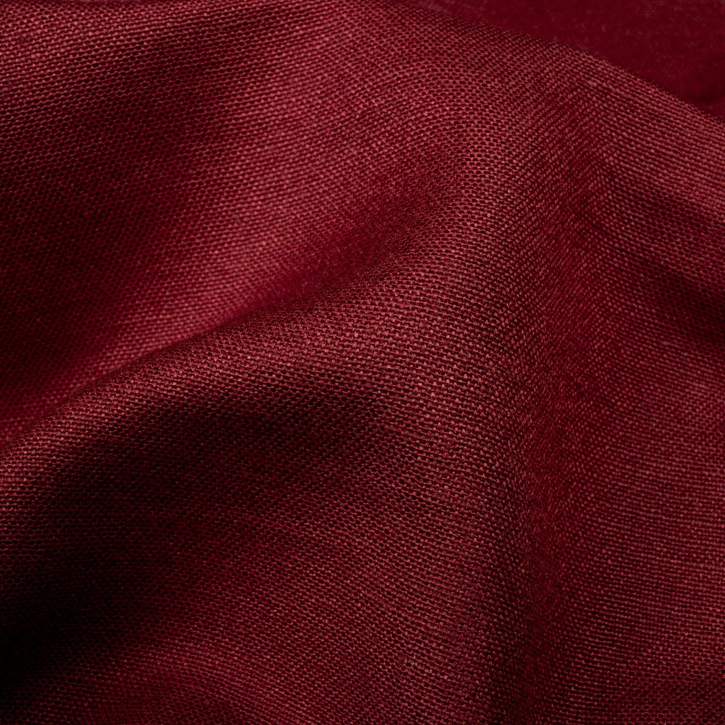 Maroon Plain Cotton Flex Fabric - Fabcurate