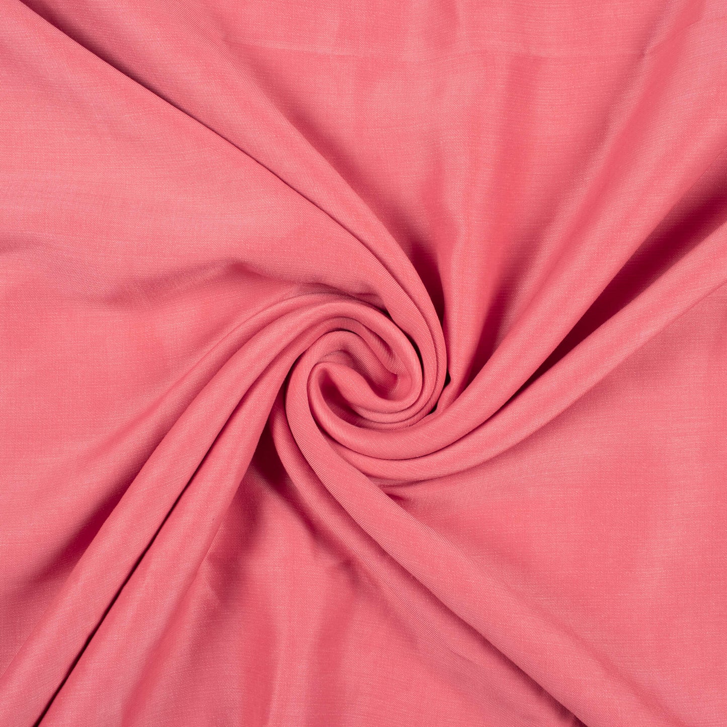Watermelon Pink Plain Modal Satin Fabric