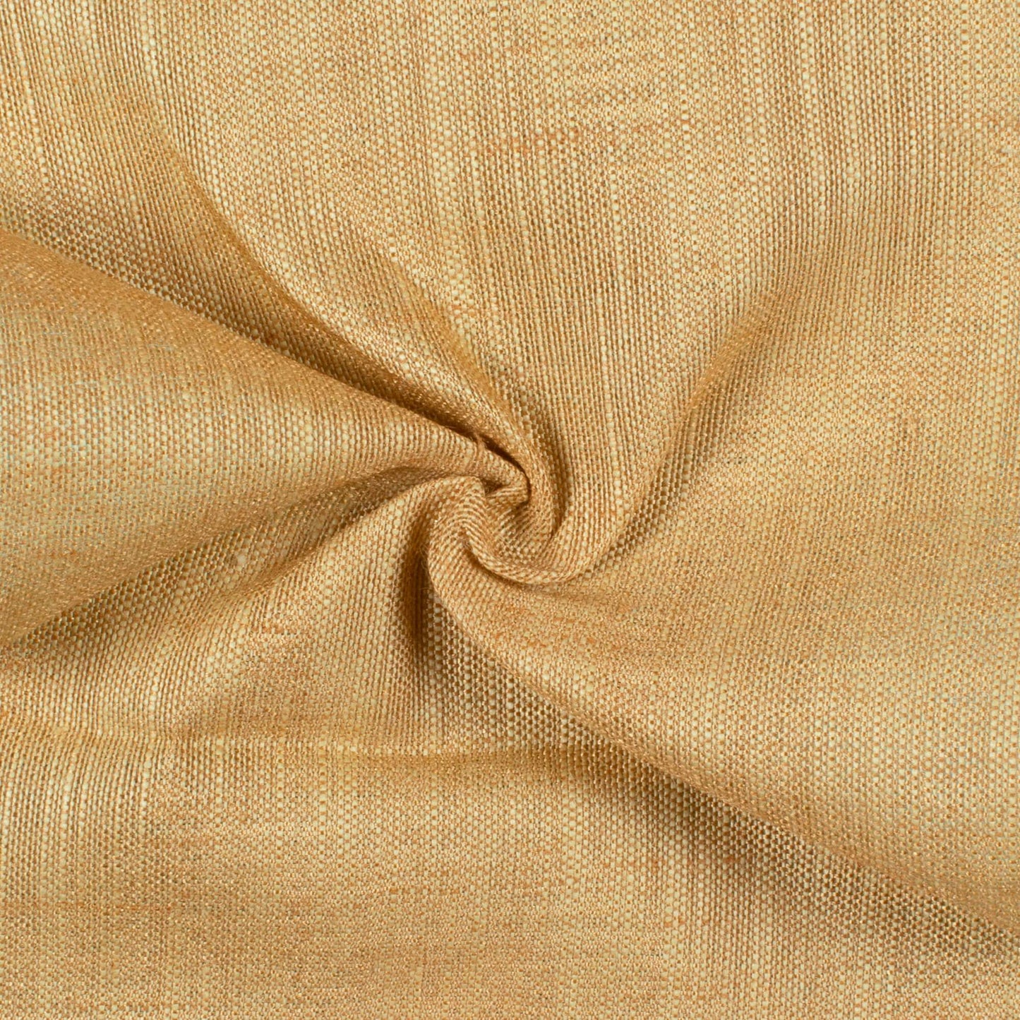 (Cut Piece 0.9 Mtr) Peanut Brown Plain Cotton By Linen Premium Shirting Fabric (Width 58 Inches)