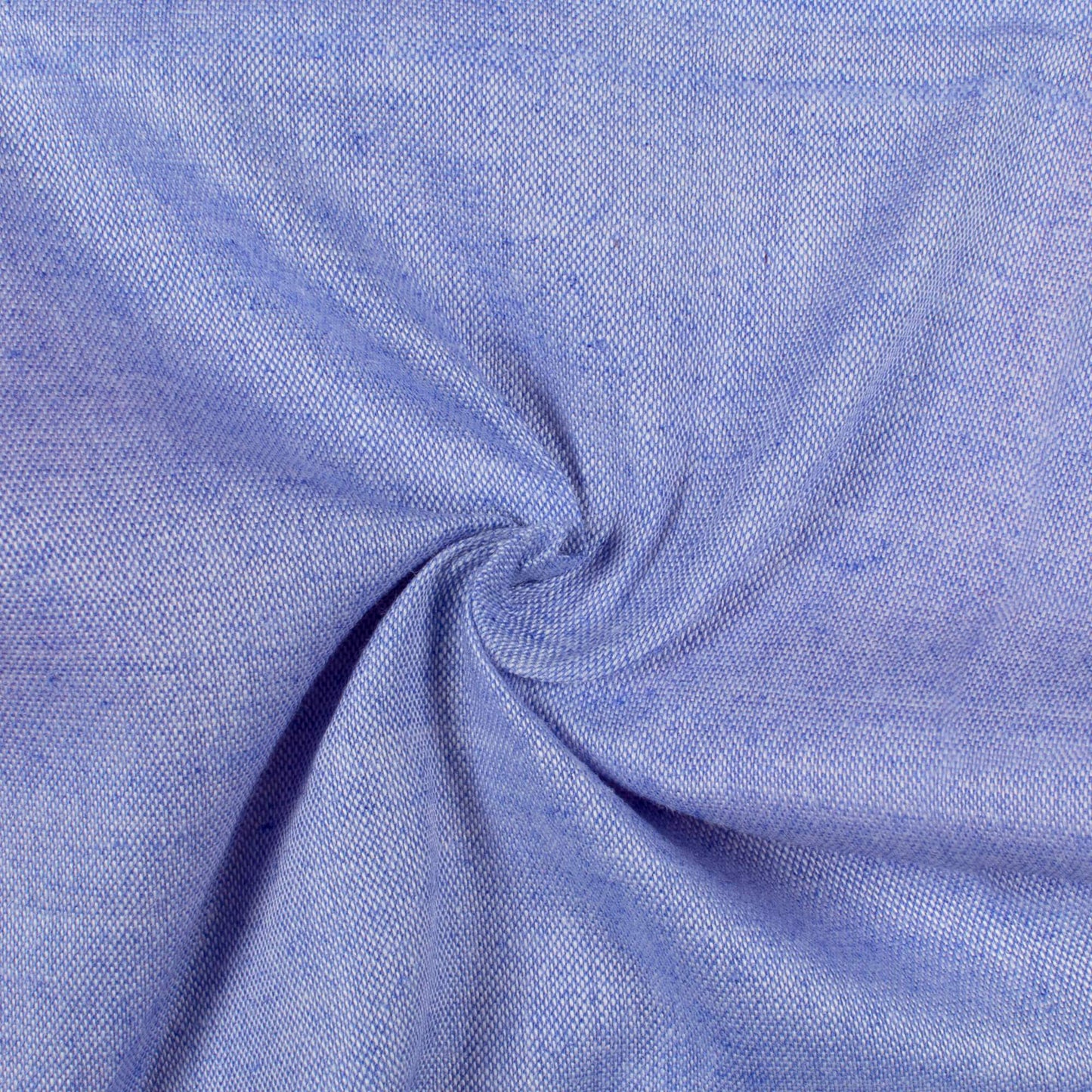 (Cut Piece 0.5 Mtr) Space Blue Plain Egyptian Cotton Exclusive Shirting Fabric (Width 36 Inches)