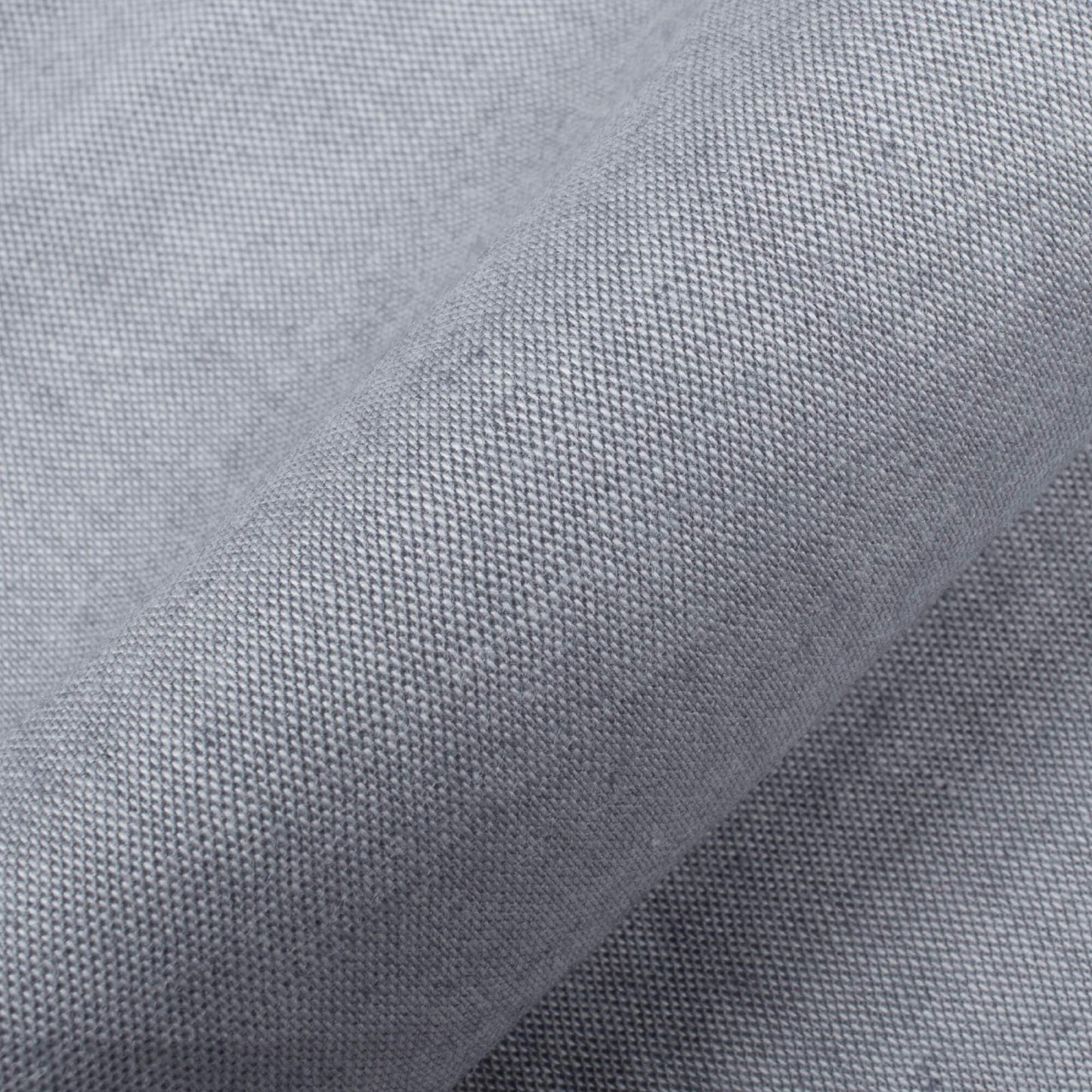 (Cut Piece 0.7 Mtr) Lava Grey Plain Egyptian Cotton Exclusive Shirting Fabric (Width 36 Inches)