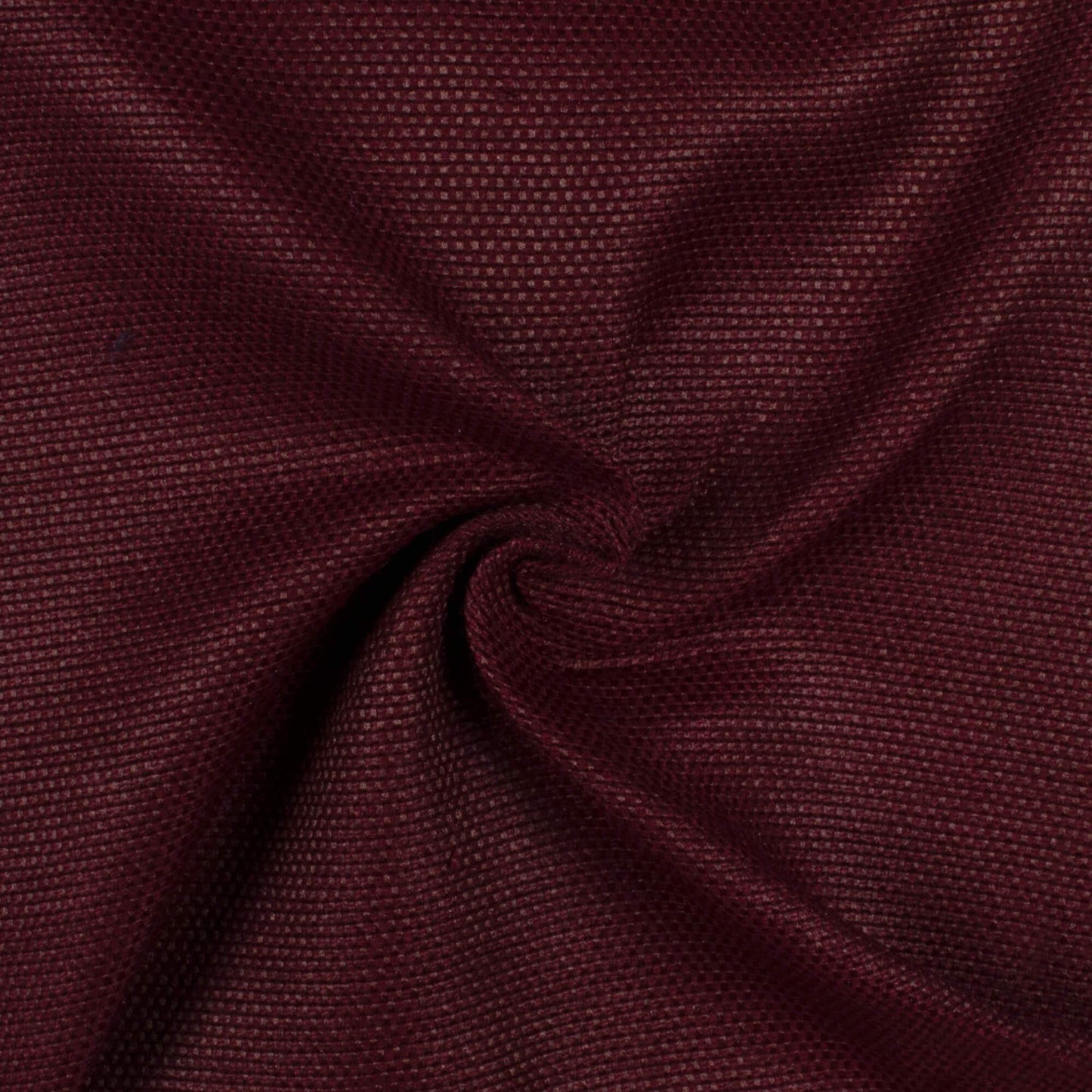 (Cut Piece 0.8 Mtr) Chocolate Brown Plain Oxford Cotton Premium Shirting Fabric (Width 58 Inches)
