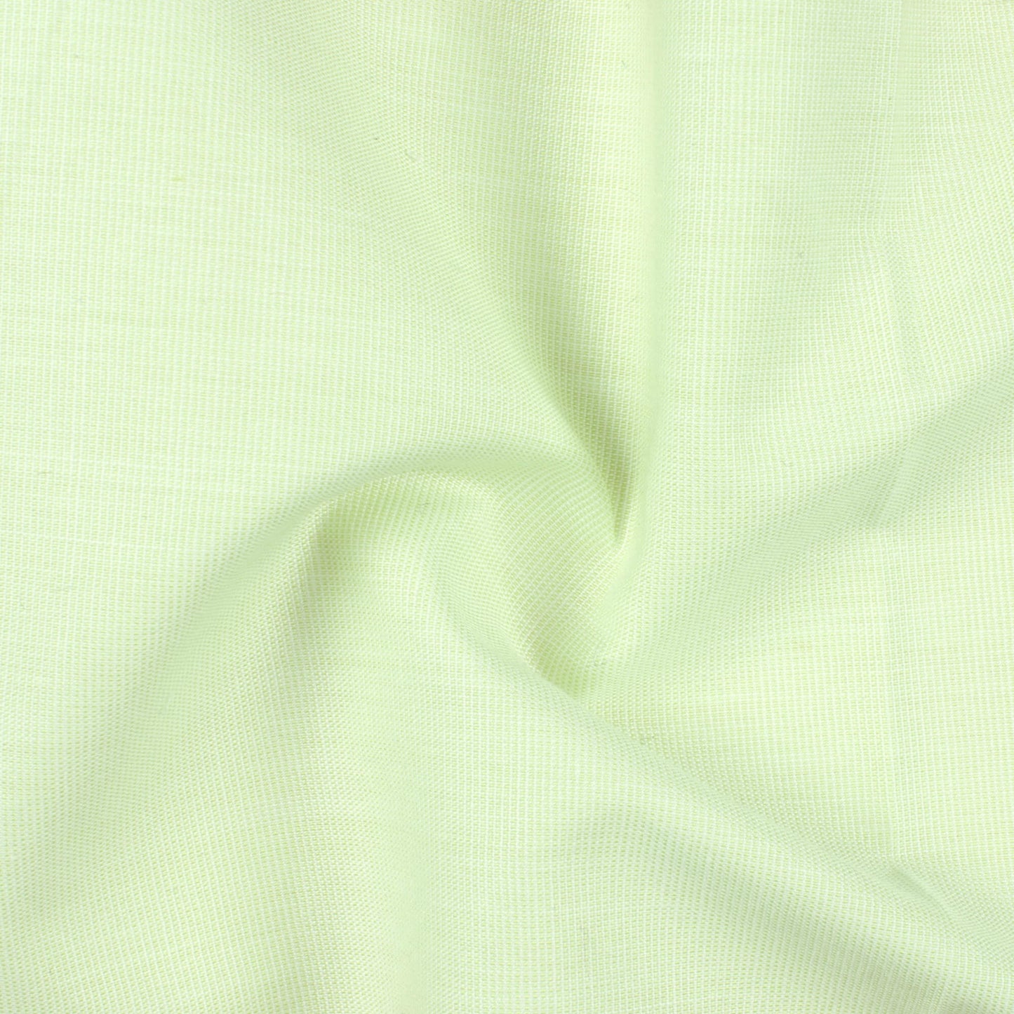 Tea Green Plain Filafil Premium Shirting Fabric (Width 36 Inches)