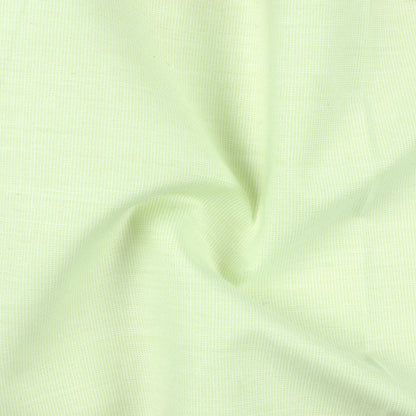 Tea Green Plain Filafil Premium Shirting Fabric (Width 36 Inches)