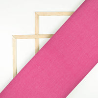 Cerise Pink Plain Yarn Dyed Filafil Premium Shirting Fabric (Width 58 Inches)