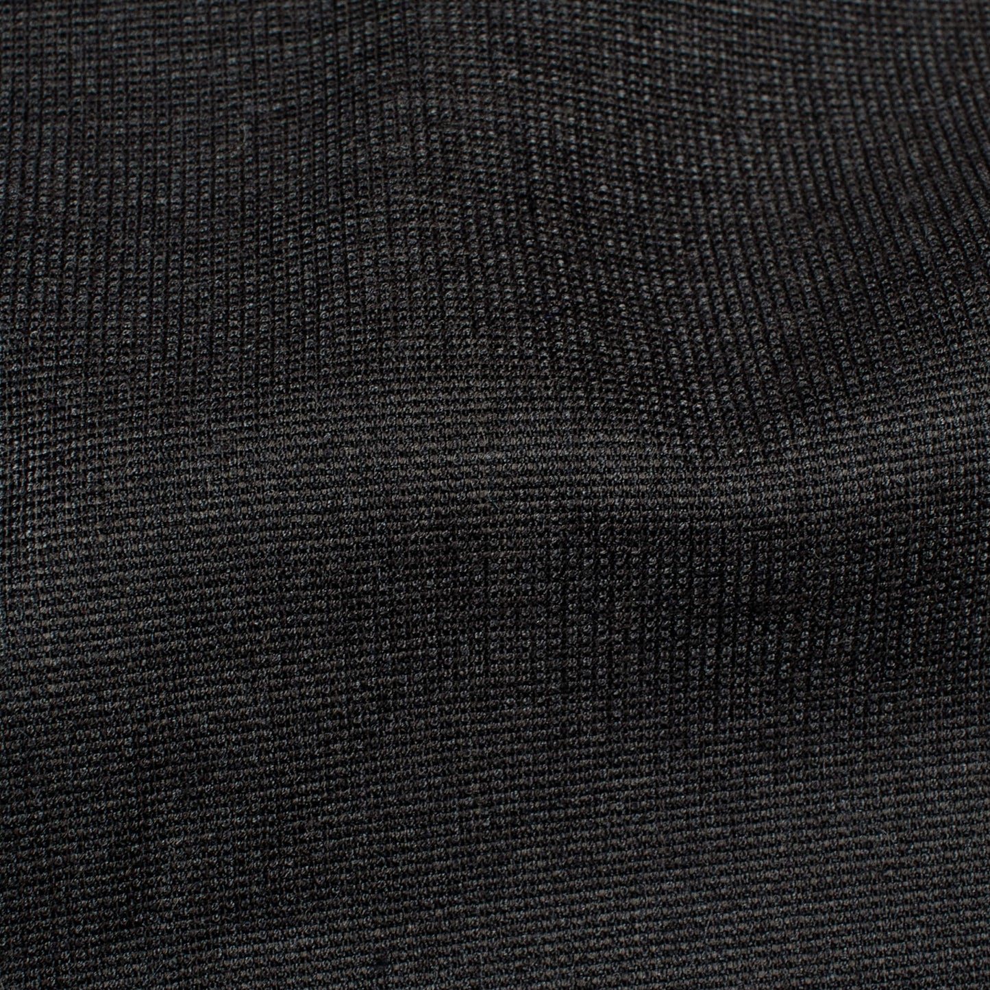 Black Plain Yarn Dyed Filafil Premium Shirting Fabric (Width 58 Inches)