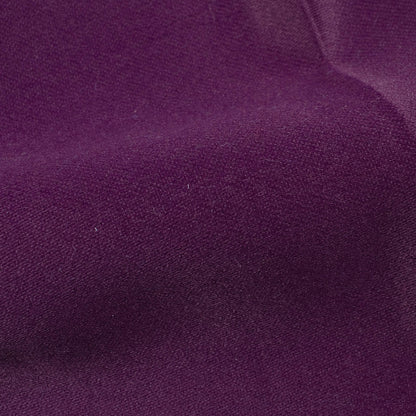 Plum Purple Plain Dense Crepe Satin Exclusive Shirting Fabric (Width 36 Inches)