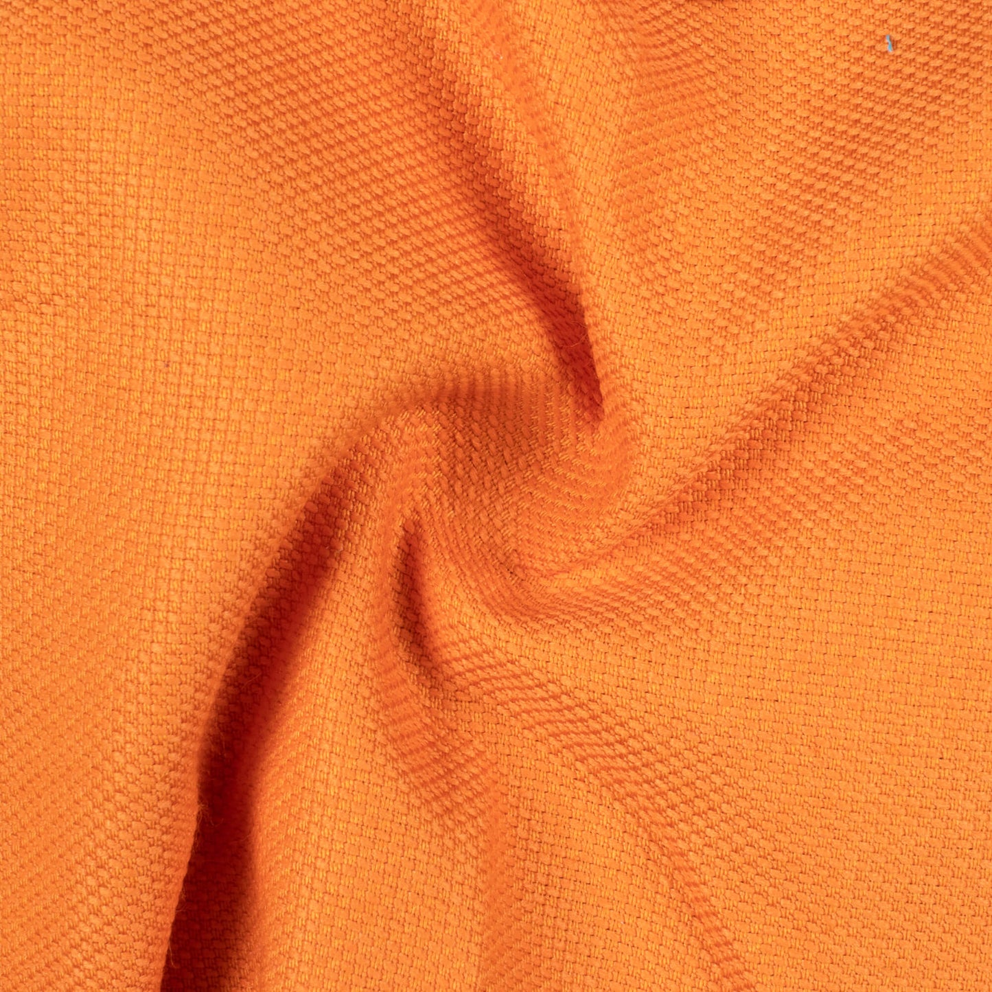 Royal Orange Plain Heavy Oxford Premium Shirting Fabric (Width 58 Inches)