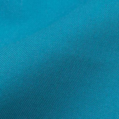 Sky Blue Plain Poly Poplin Premium Shirting Fabric (Width 58 Inches)