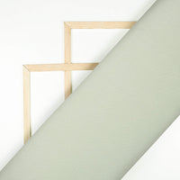 Pistachio Green Plain Poly Spun Exclusive Shirting Fabric (Width 36 Inches)