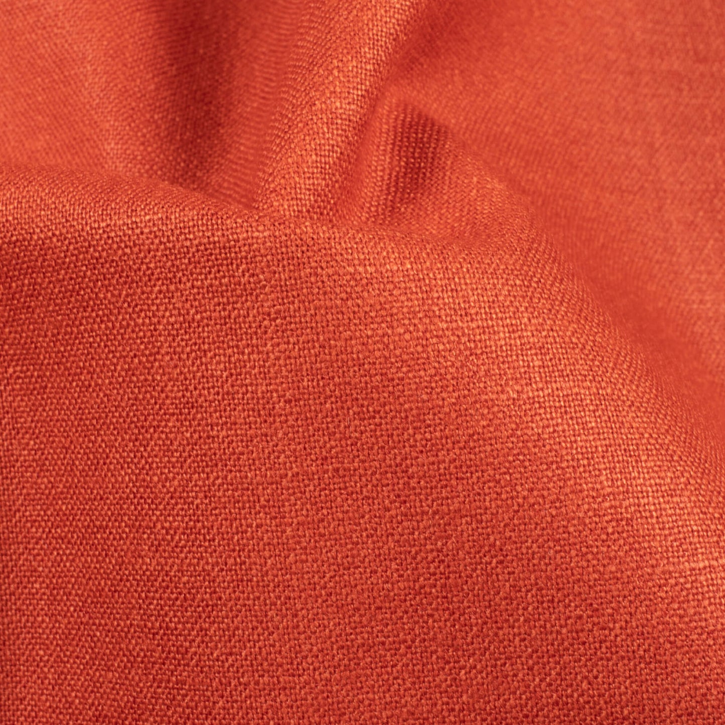 Brick Red Plain Poly Spun Exclusive Shirting Fabric (Width 36 Inches)