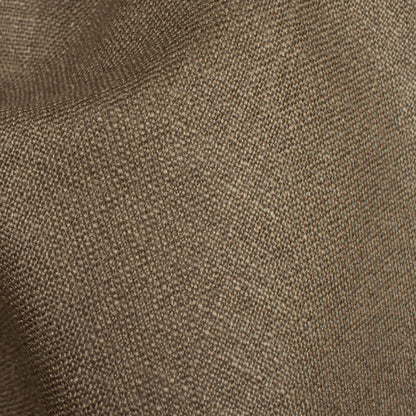 Cedar Brown Plain Poly Spun Exclusive Shirting Fabric (Width 36 Inches)