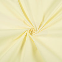 Cream Plain Poly Poplin Premium Shirting Fabric (Width 58 Inches)
