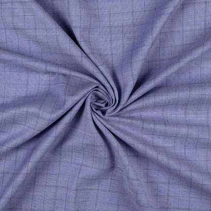 Chetwode Blue Self Textured Luxury Suiting Fabric (Width 58 Inches)