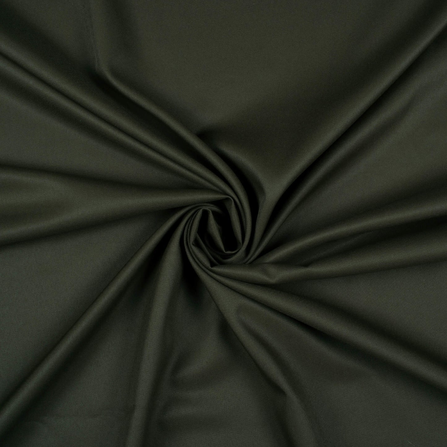 Dark Seaweed Green Plain Luxury Suiting Fabric (Width 58 Inches)