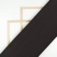Hickory Brown Plain Luxury Suiting Fabric (Width 58 Inches)