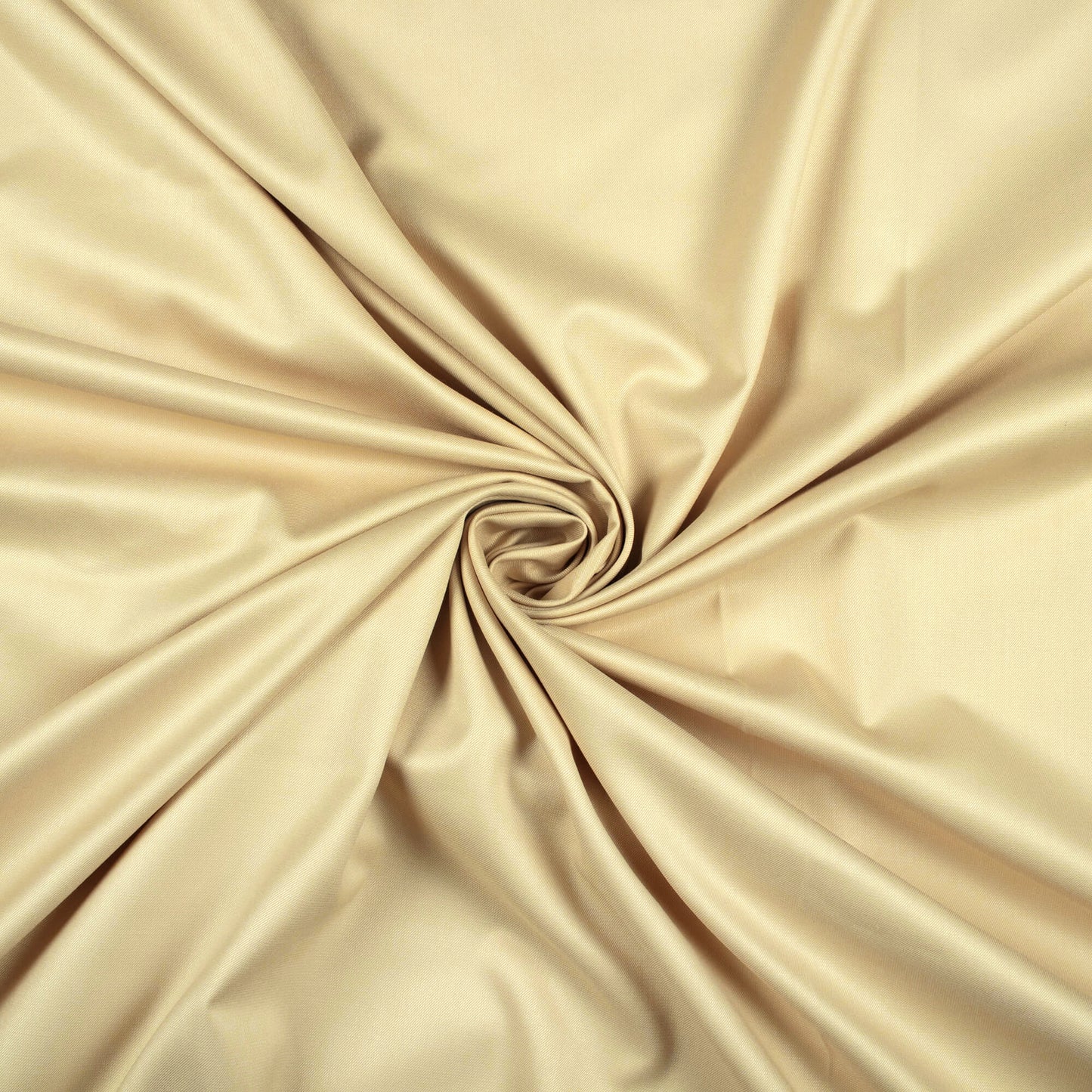 Cream Plain Luxury Suiting Fabric (Width 58 Inches)