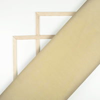 Cream Plain Luxury Suiting Fabric (Width 58 Inches)