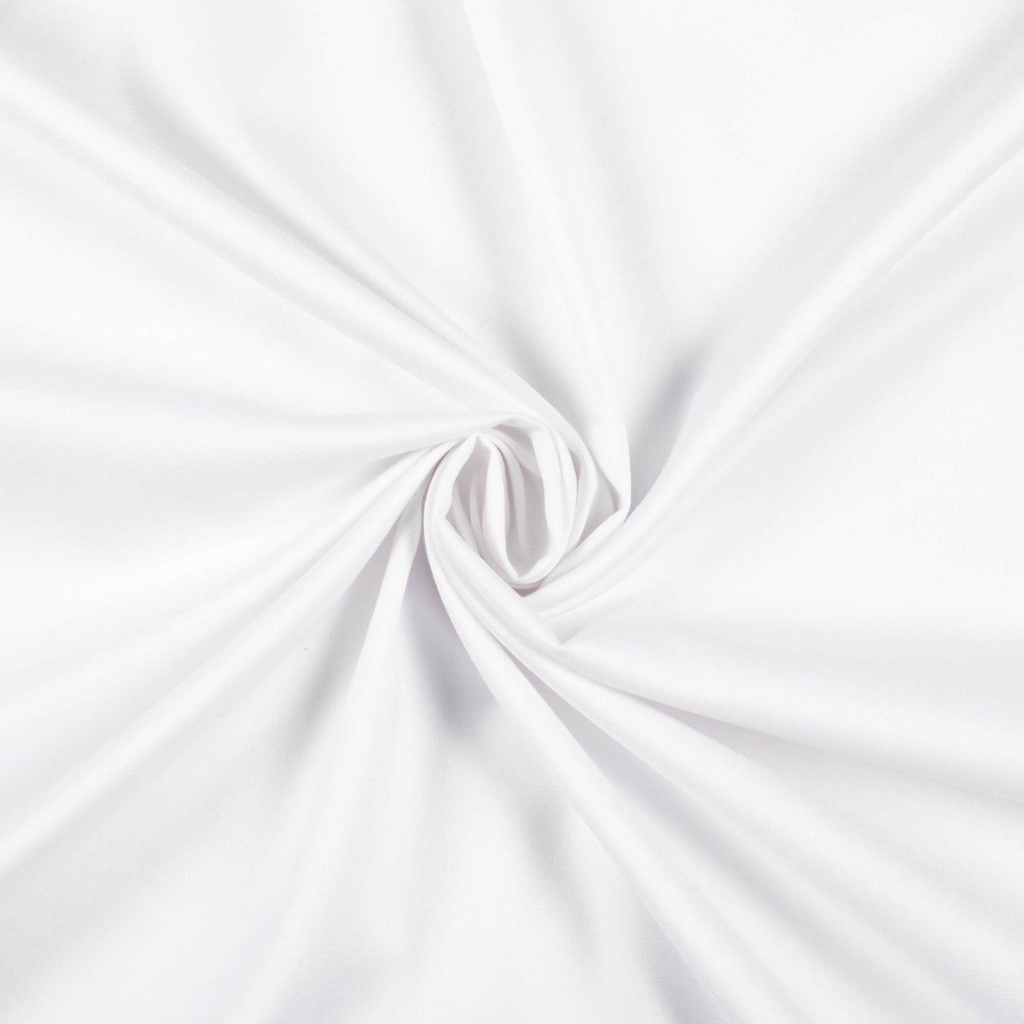 White Plain Luxury Suiting Fabric (Width 58 Inches)