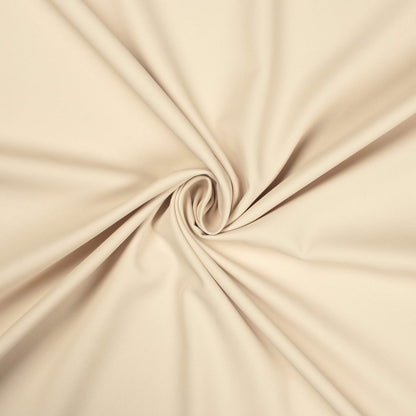 Ivory Cream Plain Luxury Suiting Fabric (Width 58 Inches)