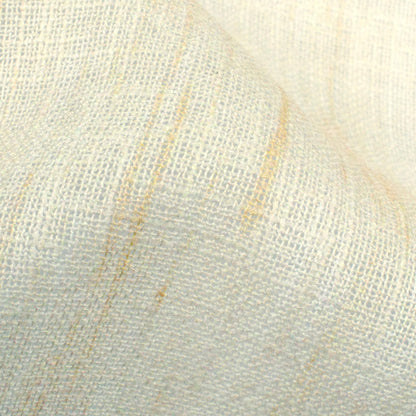 Off White Textured Premium Sheer Fabric (Width 54 Inches)