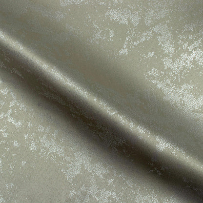 Dolphin Grey Abstract Pattern Silver Foil Premium Curtain Fabric (Width 54 Inches)