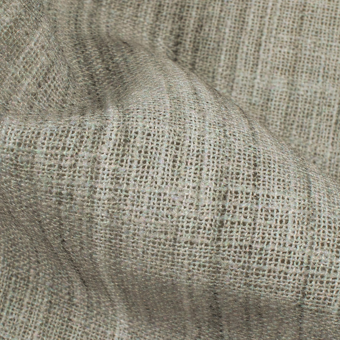 Dolphin Grey Textured Premium Sheer Fabric (Width 54 Inches)
